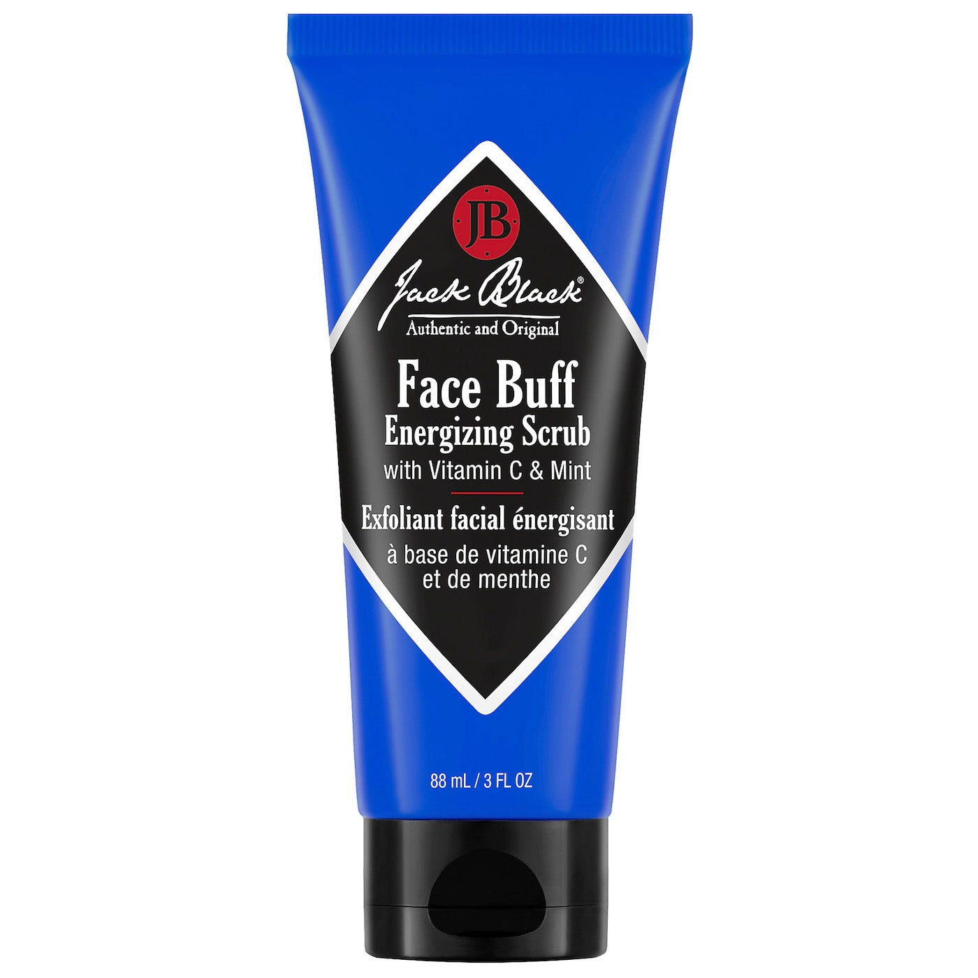 Jack Black Face Buff Energizing Face Scrub with Vitamin C & Mint