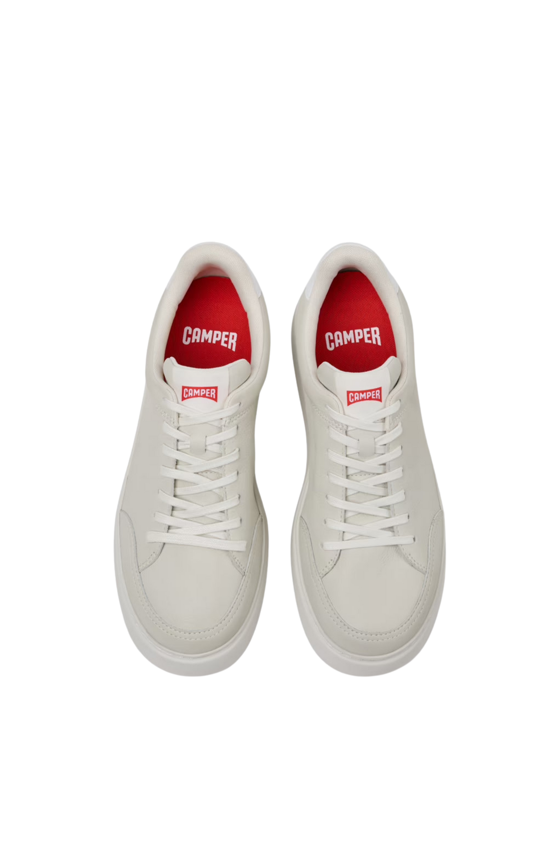 Runner K21 – Men’s White Leather Sneakers