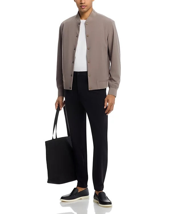 Theory Murphy Bomber Jacket in Precision Ponte