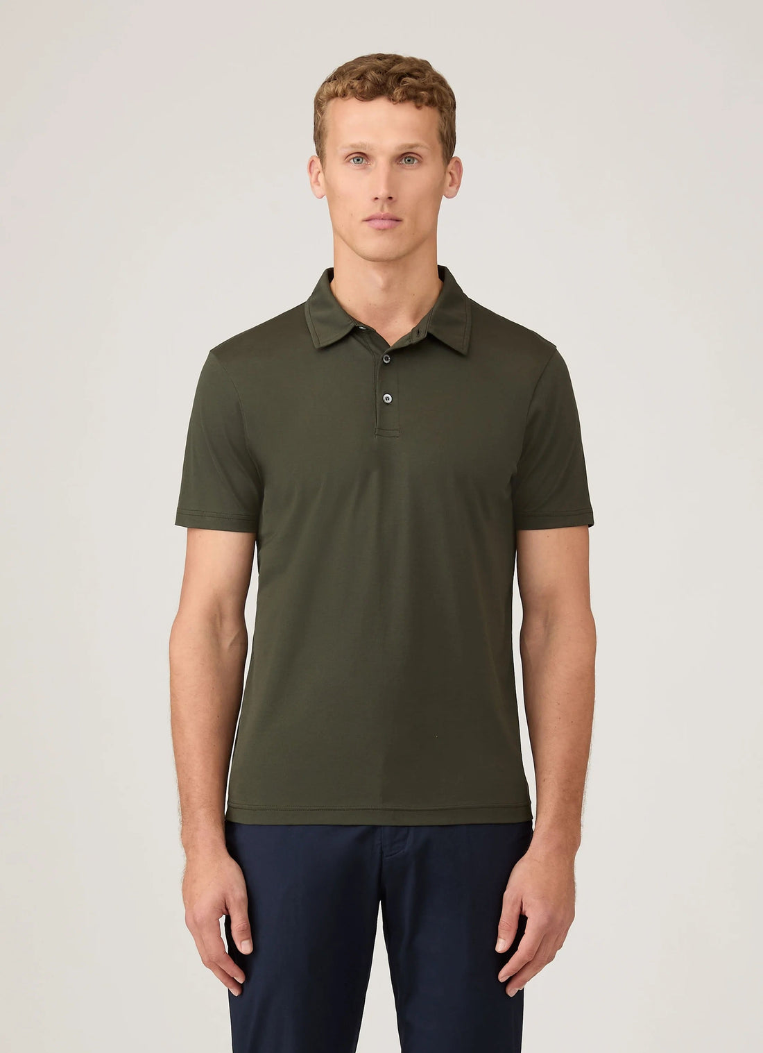 Dark Green Classic Jersey Polo Shirt