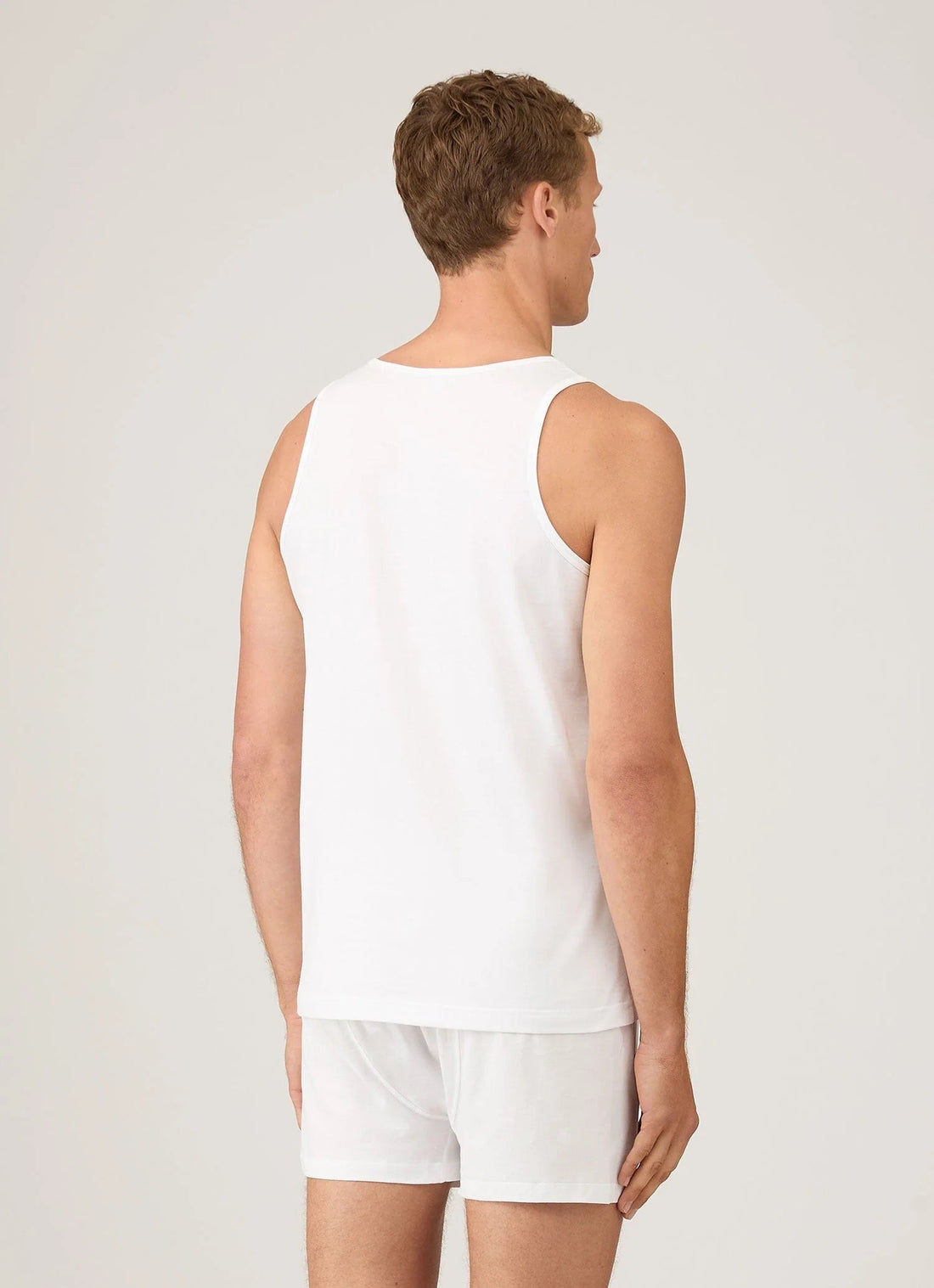 Sunspel Men’s Superfine Cotton Underwear Vest