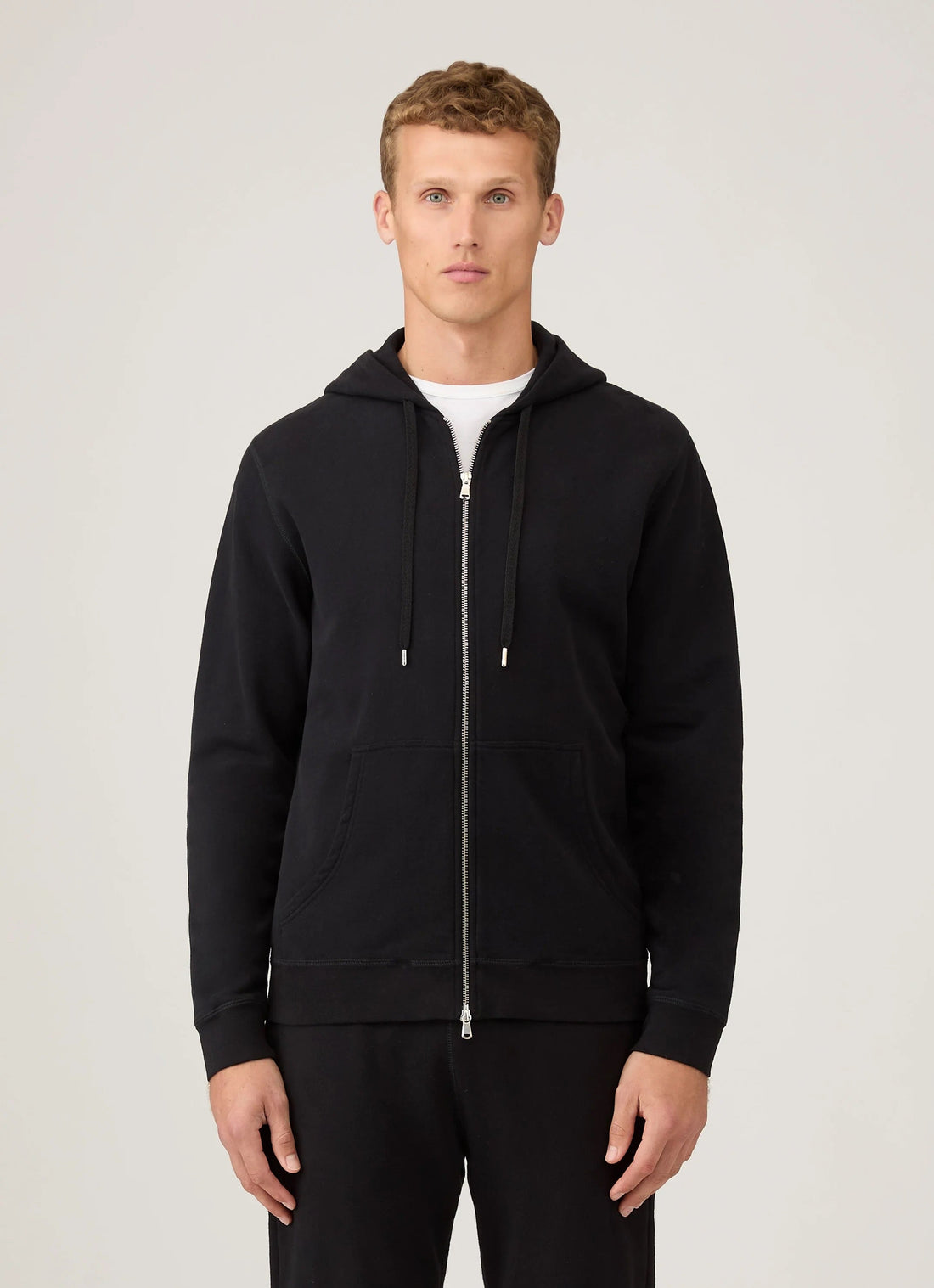 Loopback Zip Hoodie