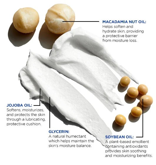 Jack Black Supreme Cream Triple Cushion Shave Lather with Macadamia Nut Oil & Soy