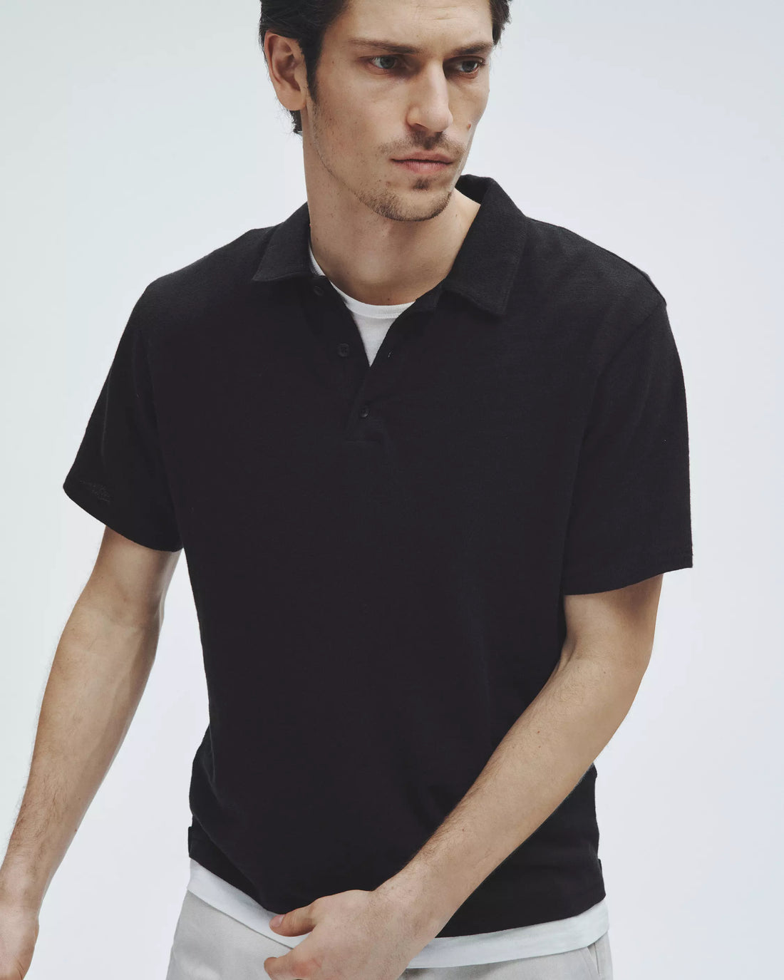 Rag & Bone Men's Classic Flame Polo Shirt