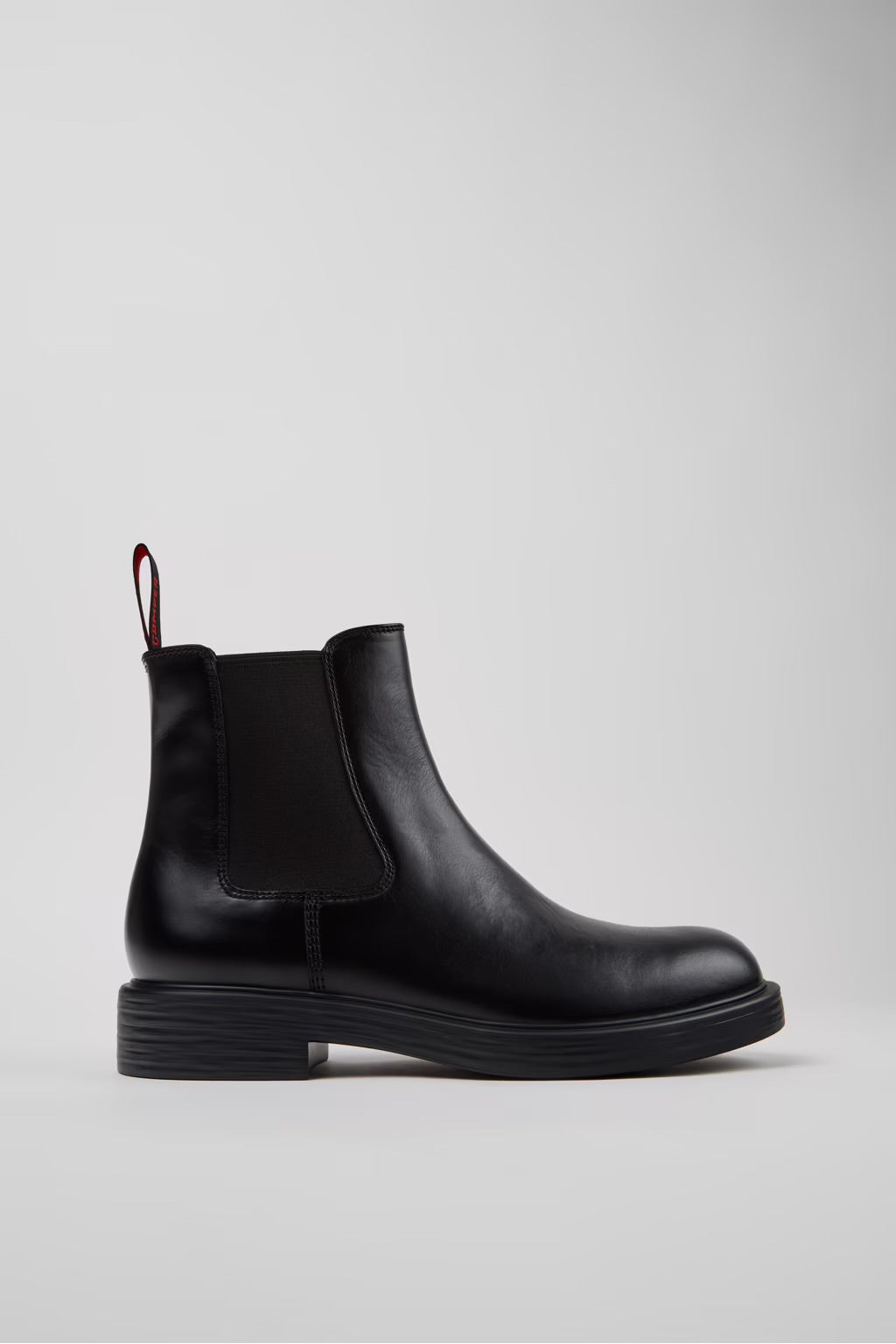 Camper Men's Dean Black Leather Ankle Boots