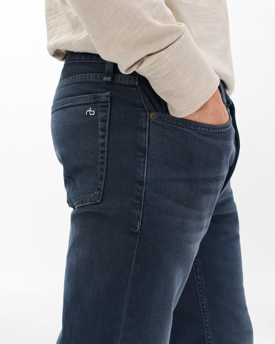 Rag & Bone Men’s Fit 2 Slim Fit Jeans - Authentic Stretch in Minna