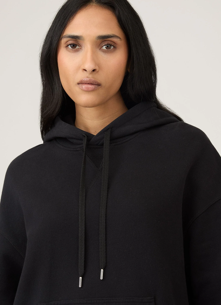 Sunspel Women's Relaxed Loopback Hoodie