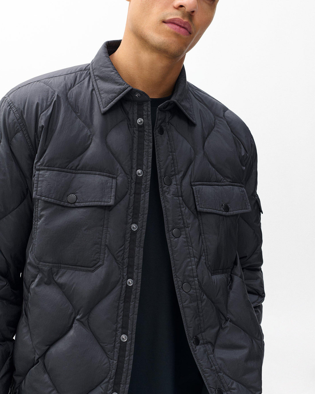Rag & Bone Men's Dane Quilted Shirt Jacket