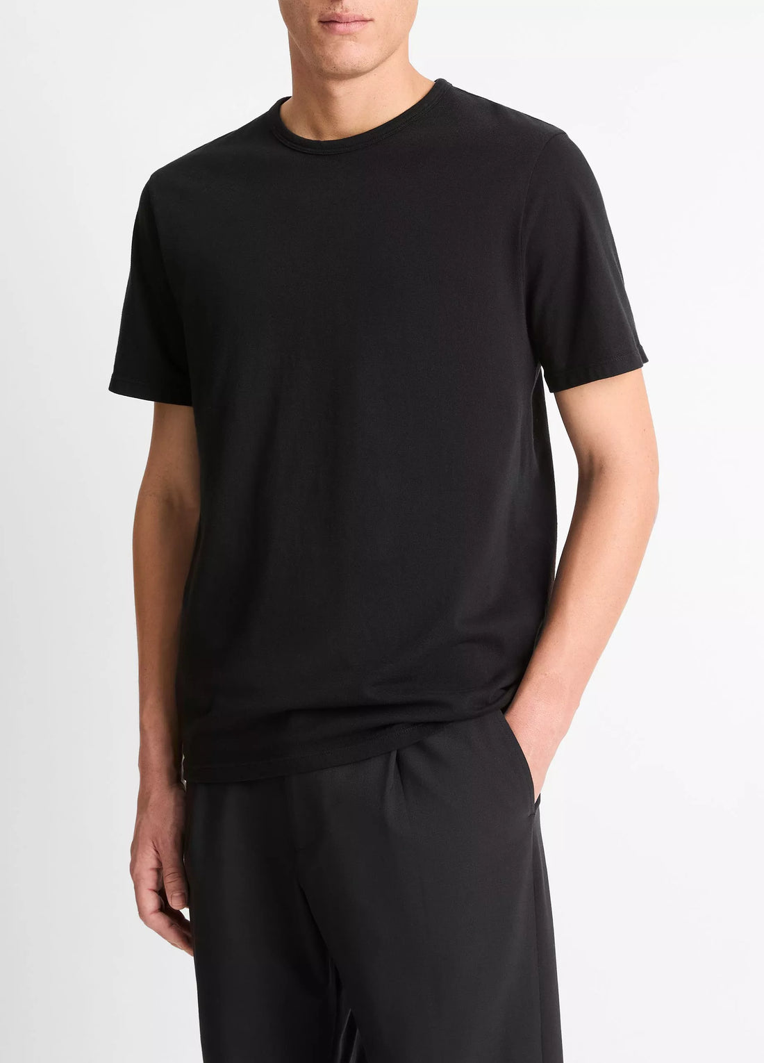 Vince Men’s Garment Dye Cotton T-Shirt