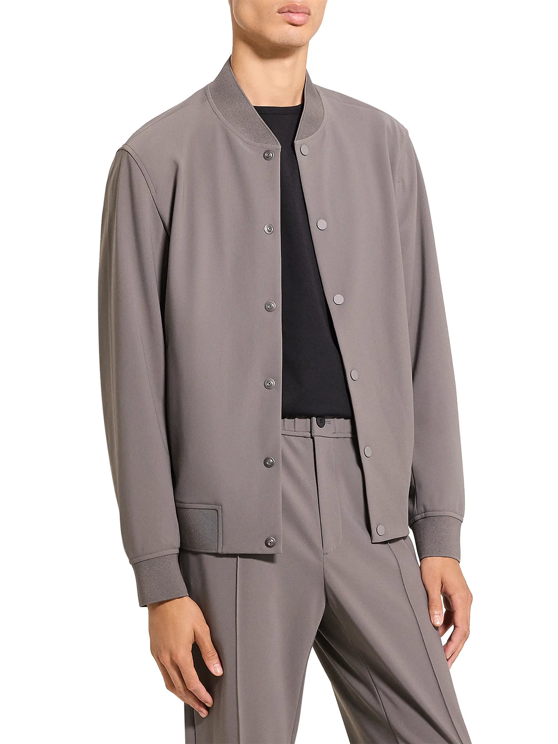 Theory Men’s Murphy Bomber Jacket in Precision Ponte
