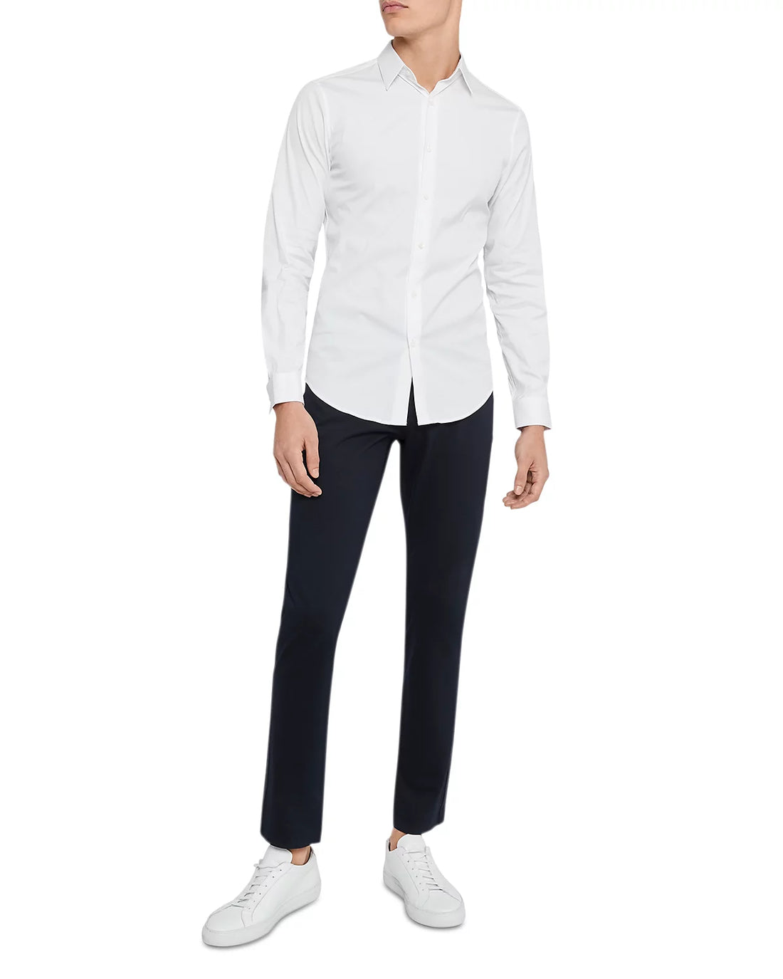 Theory Men’s Sylvain Button Down in Wealth