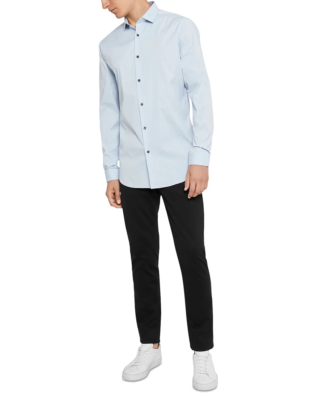 Theory Men’s Sylvain Button Down in Wealth