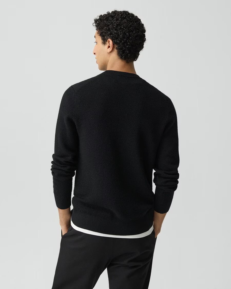 Theory Men’s Maden Crewneck Sweater in Merino Wool