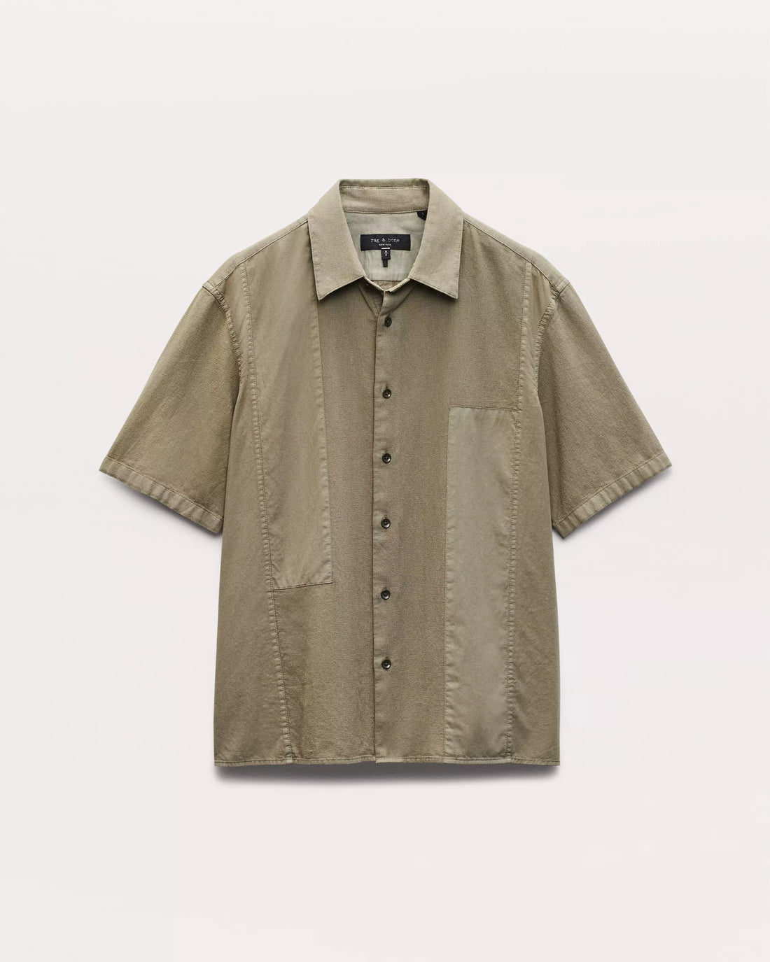 Rag & Bone Men’s Patchwork Short Sleeve Shirt