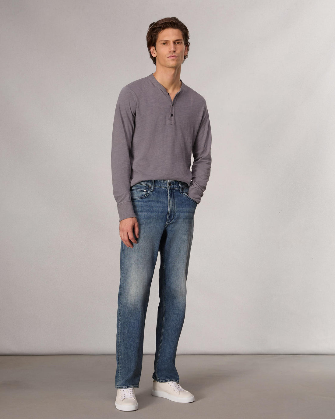 Rag & Bone Men's Classic Flame Henley