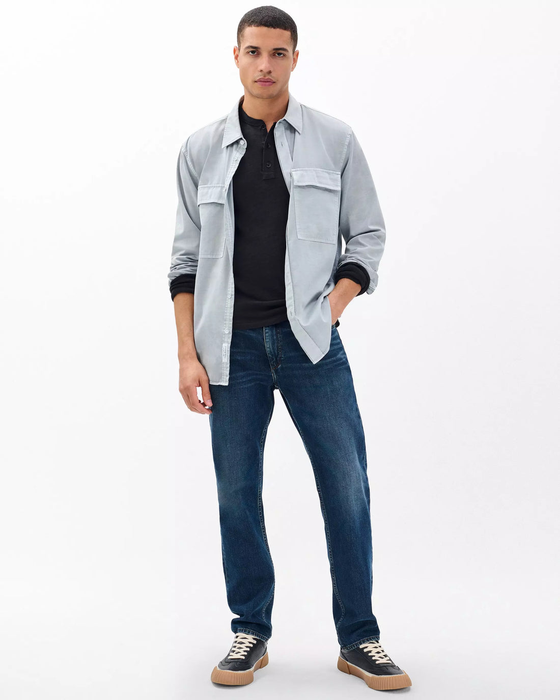 Rag & Bone Men’s Classic Flame Henley