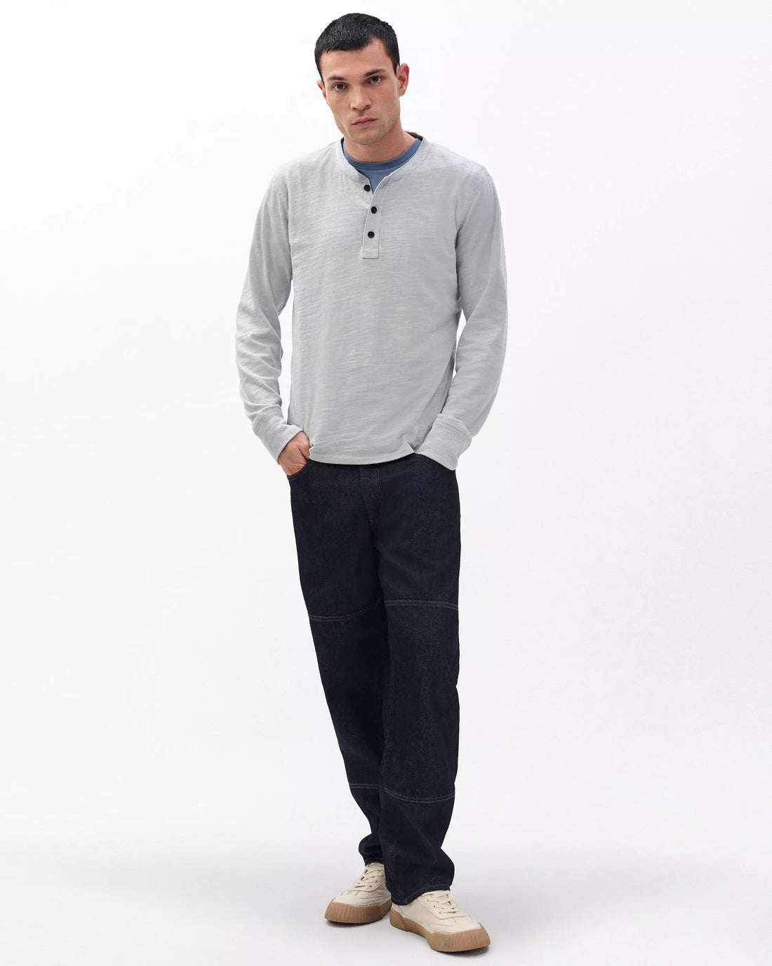 Rag & Bone Men's Classic Flame Henley