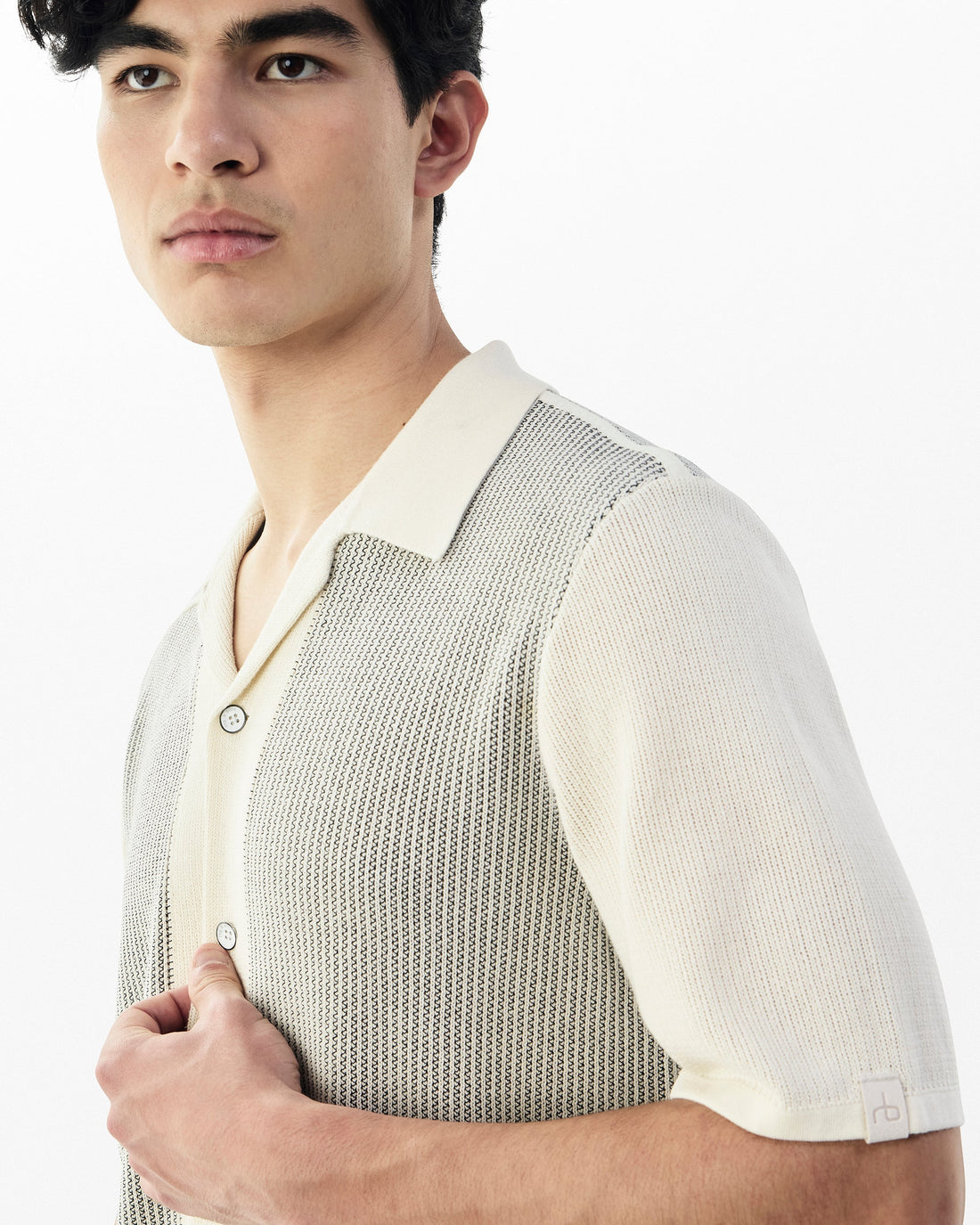 Rag & Bone Men’s Harvey Knit Camp Shirt