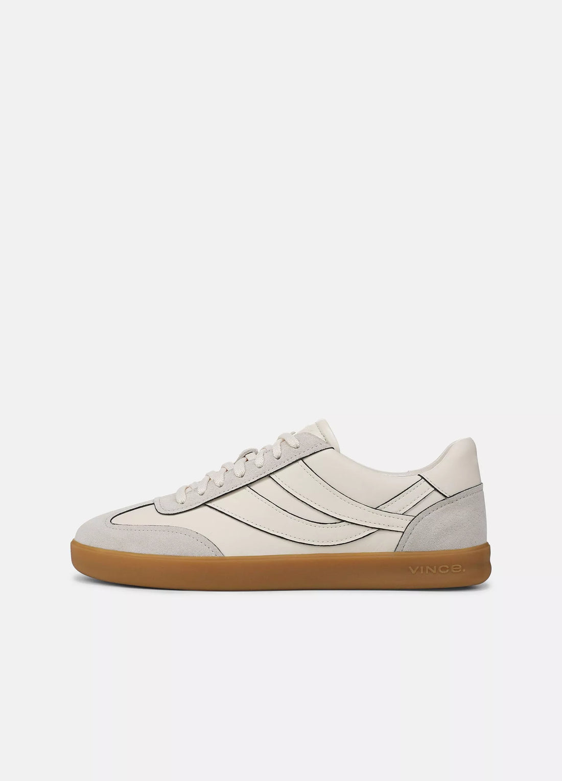 Vince Men’s Oasis Contrast-Edge Leather & Suede Sneaker