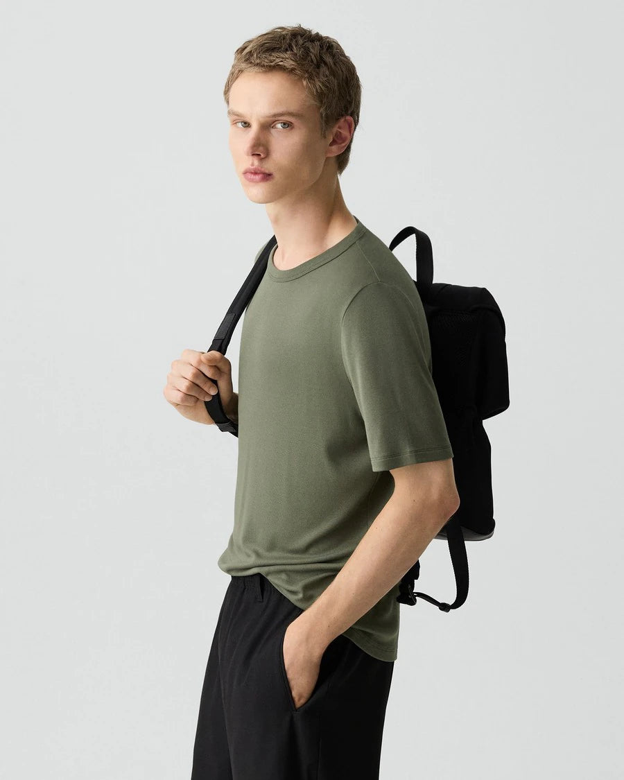 Theory Men’s Essential Tee in Anemone Modal Jersey - Light Ivy