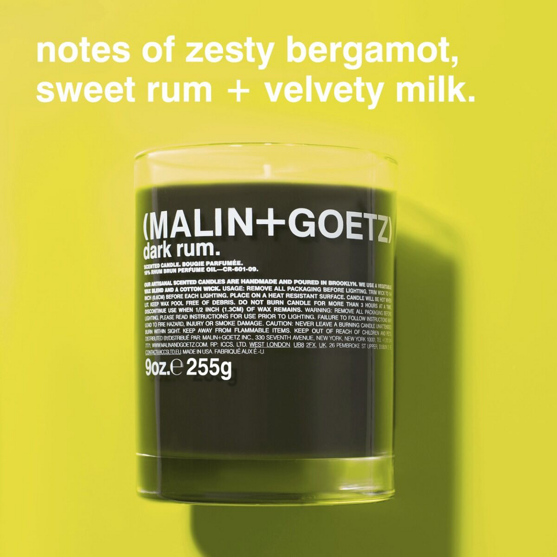 (MALIN+GOETZ) Dark Rum Candle