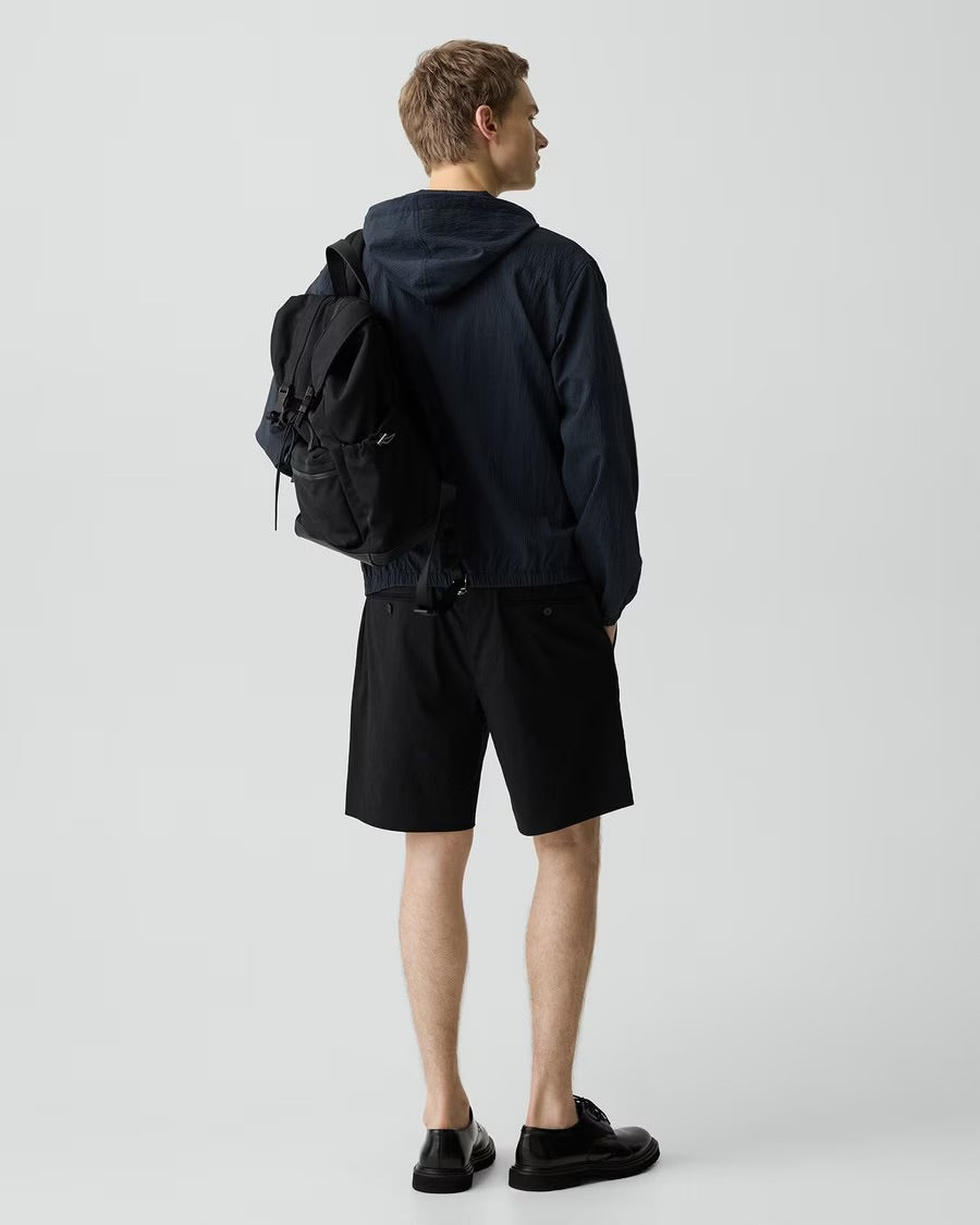 Theory Men's Standard Short in Good Crunch - Black