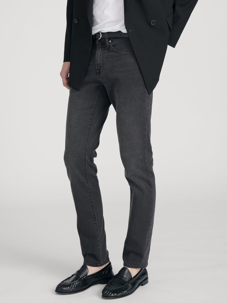 FRAME Men’s L’Homme Slim Jeans - Fade To Grey