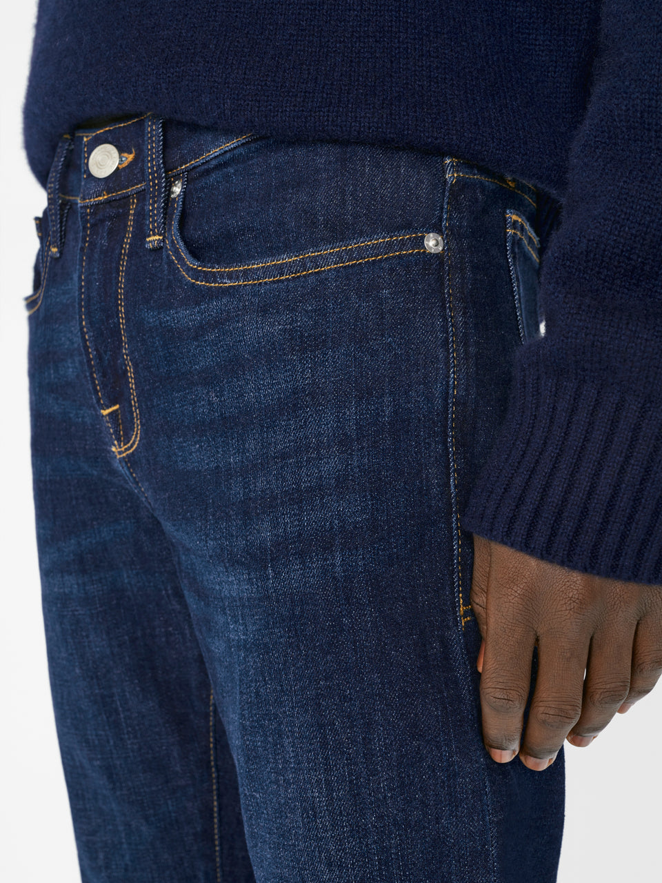 FRAME Men’s L’Homme Slim Jeans - Baltic