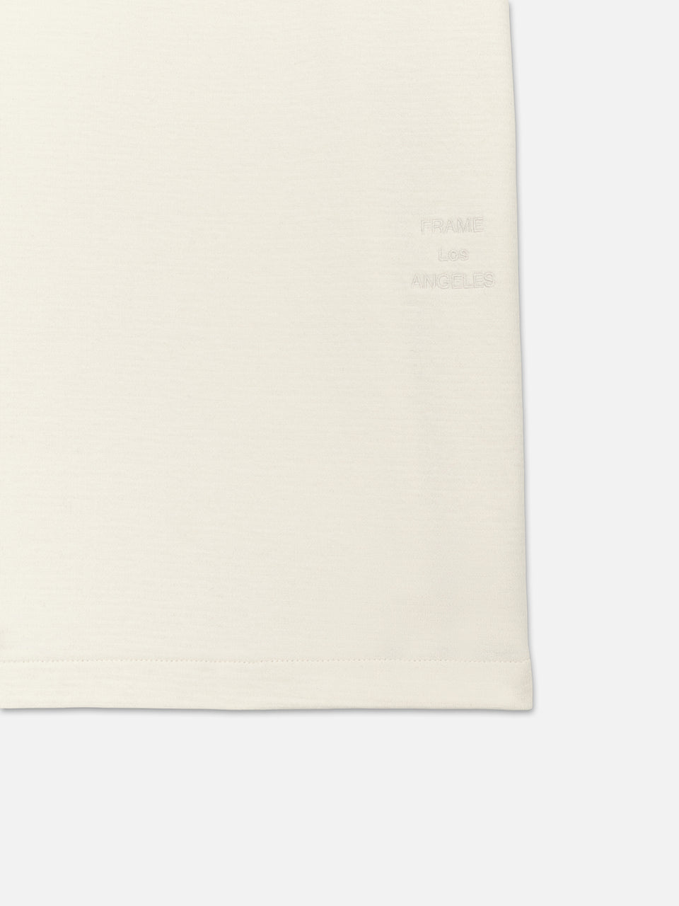 FRAME Men’s Duo Fold Tee - White Sand