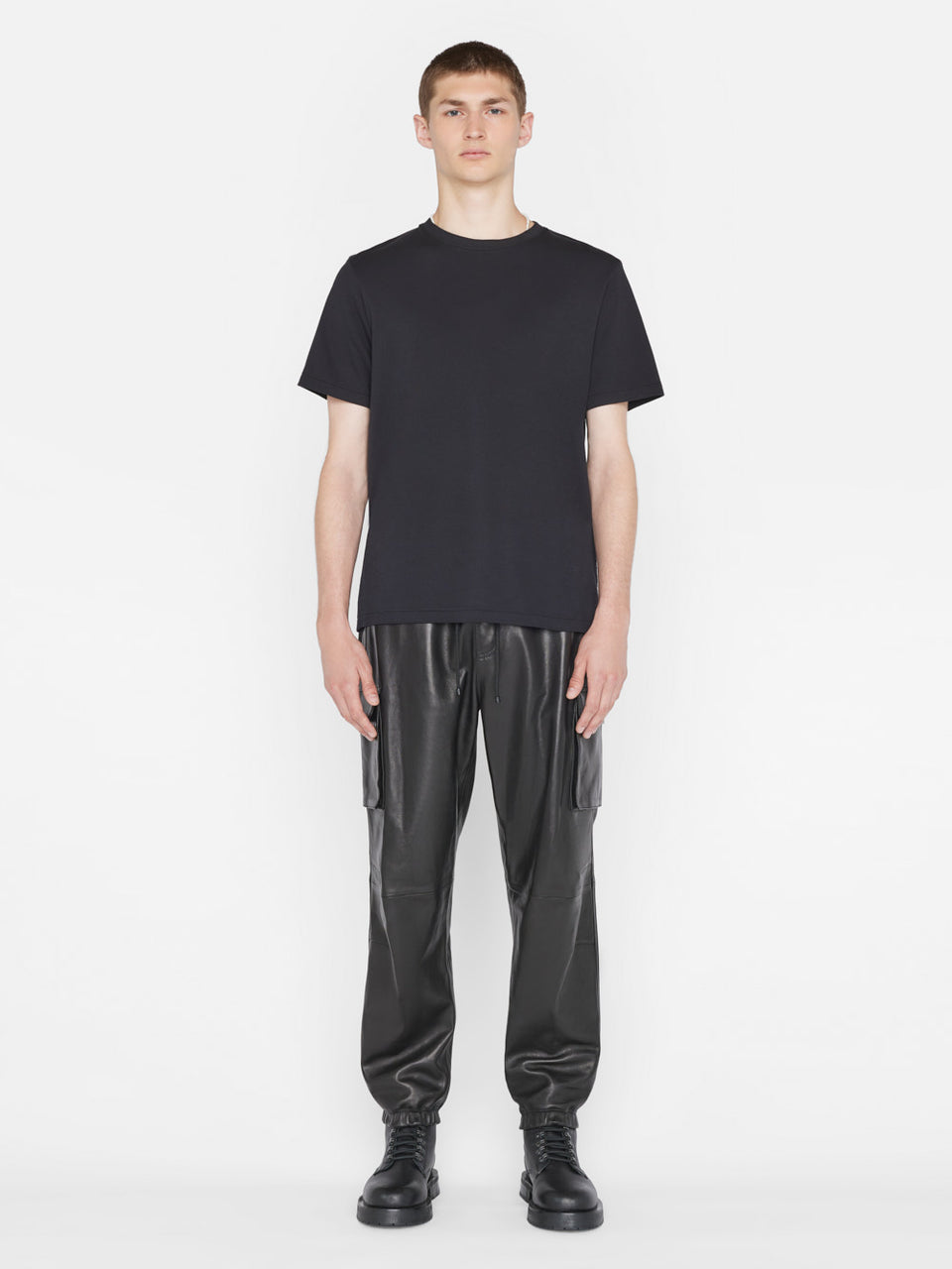 FRAME Men’s Duo Fold Tee - Noir