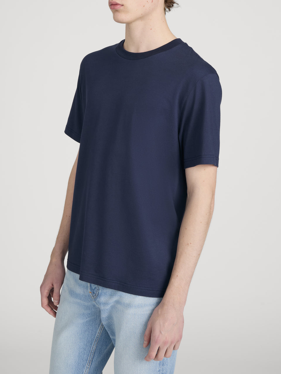 FRAME Men’s Duo Fold Tee - Dark Navy