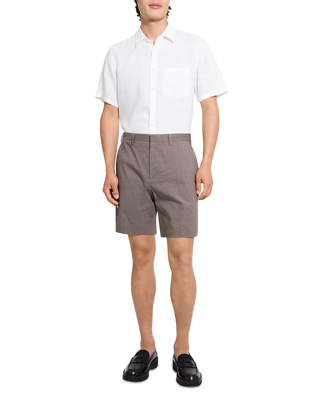 Theory Men's Standard Short in Good Crunch - Morel