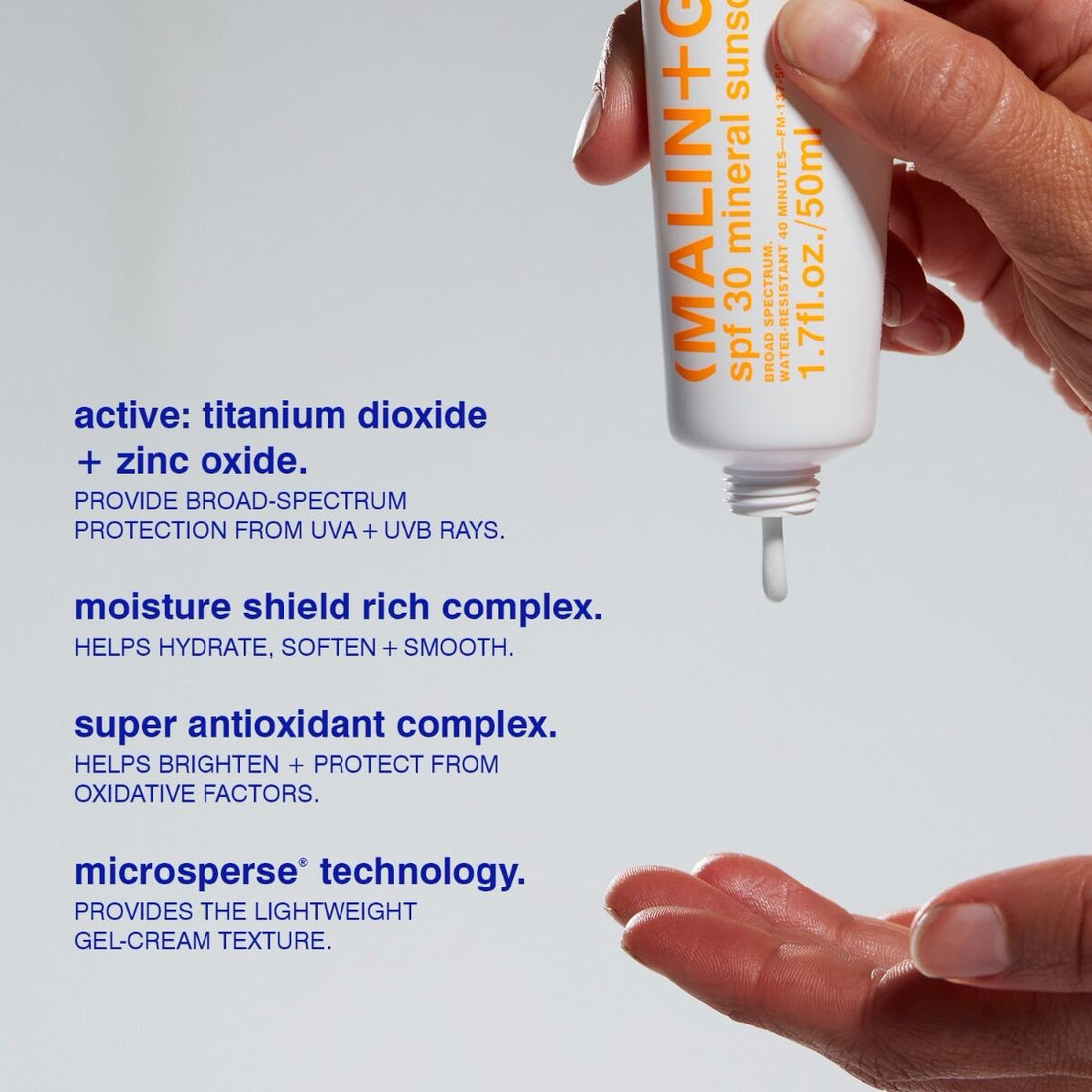 (MALIN+GOETZ) SPF 30 Mineral Sunscreen 1.7 fl oz