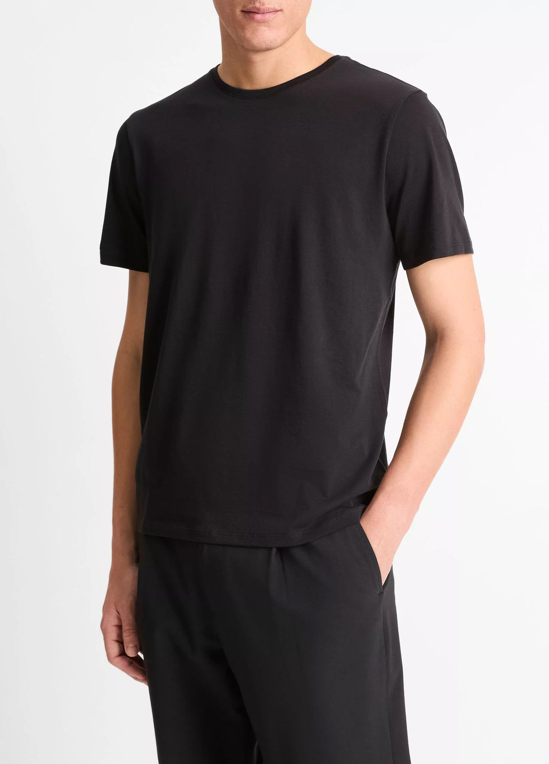 Vince Men’s Pima Cotton Crew Neck T-Shirt