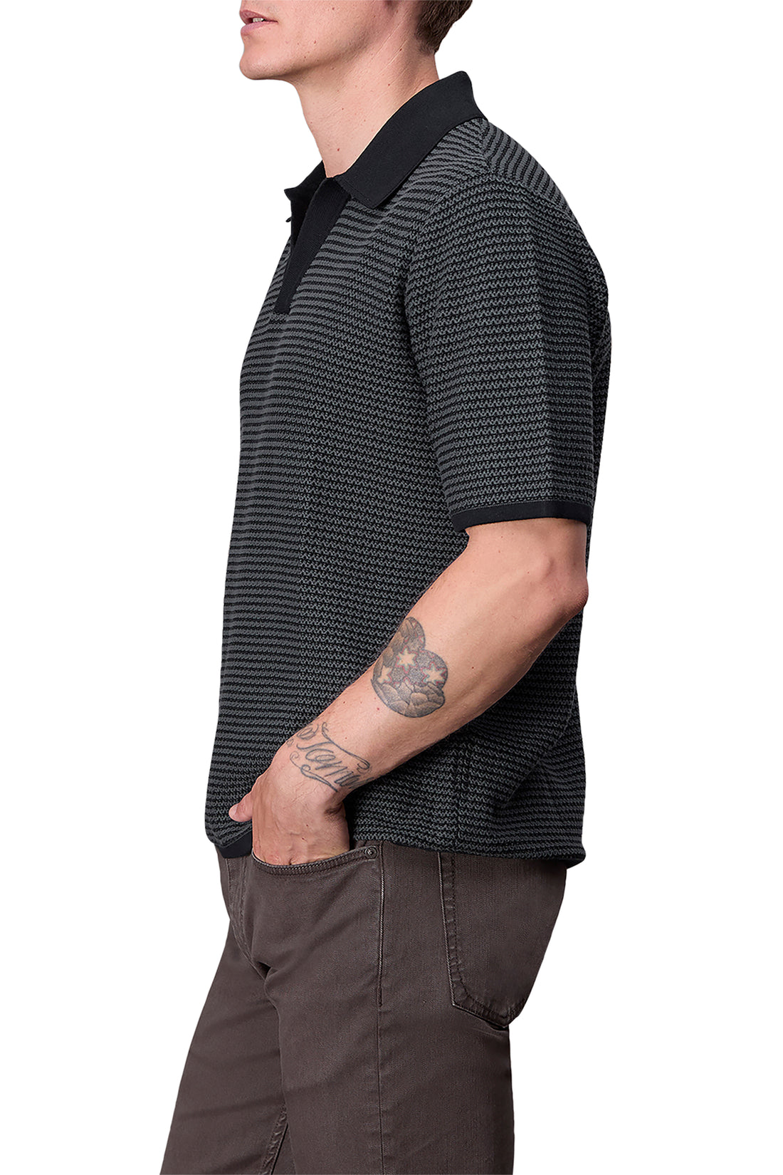 Rag & Bone Hayes Polo Sweater