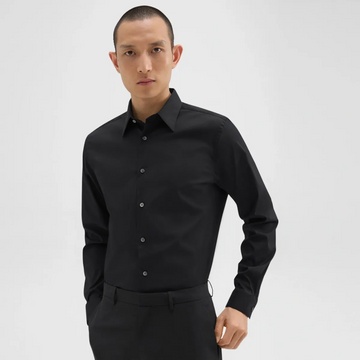 Theory Sylvain Shirt in Structure Knit